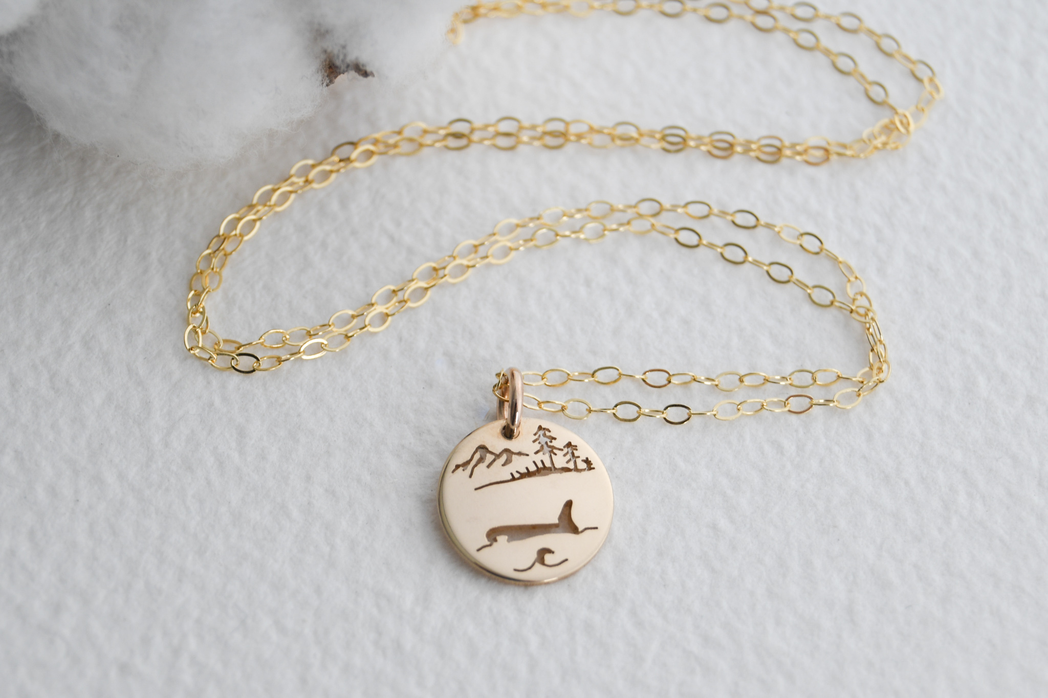 Orca Necklace - Ebony and Sparrow | Made in Canada